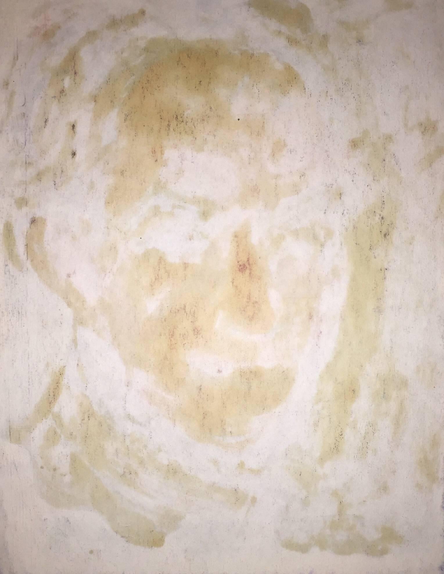 Rare peinture à l'huile d'autoportrait polonaise, Ecole D'Paris, WPA, Bezalel School - Marron Figurative Painting par Jacques (Jakub) Zucker