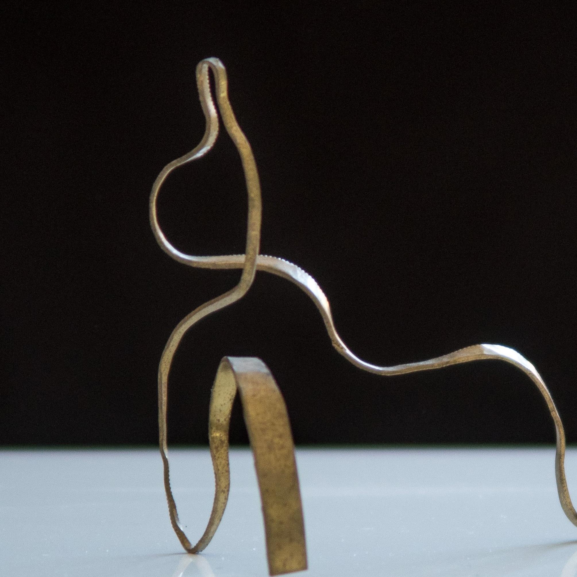Sculpture in Brass by Jacques Jarrige 