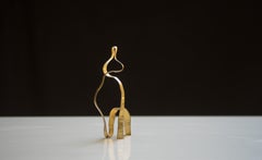 SCULPTURE in Brass by Jacques Jarrige "Angel #11"