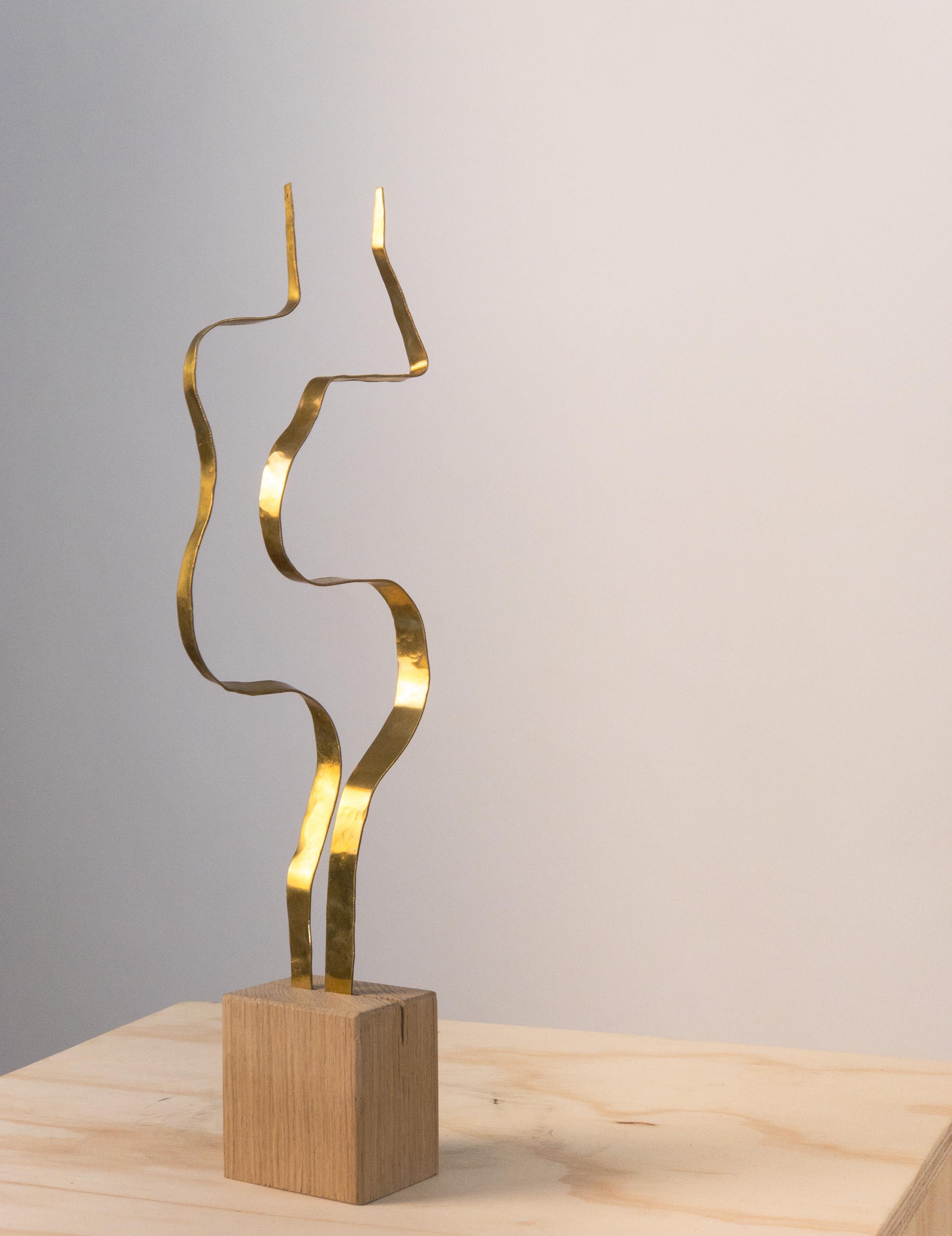 Sculpture en laiton de Jacques Jarrige « Ange n° 12 » en vente 3