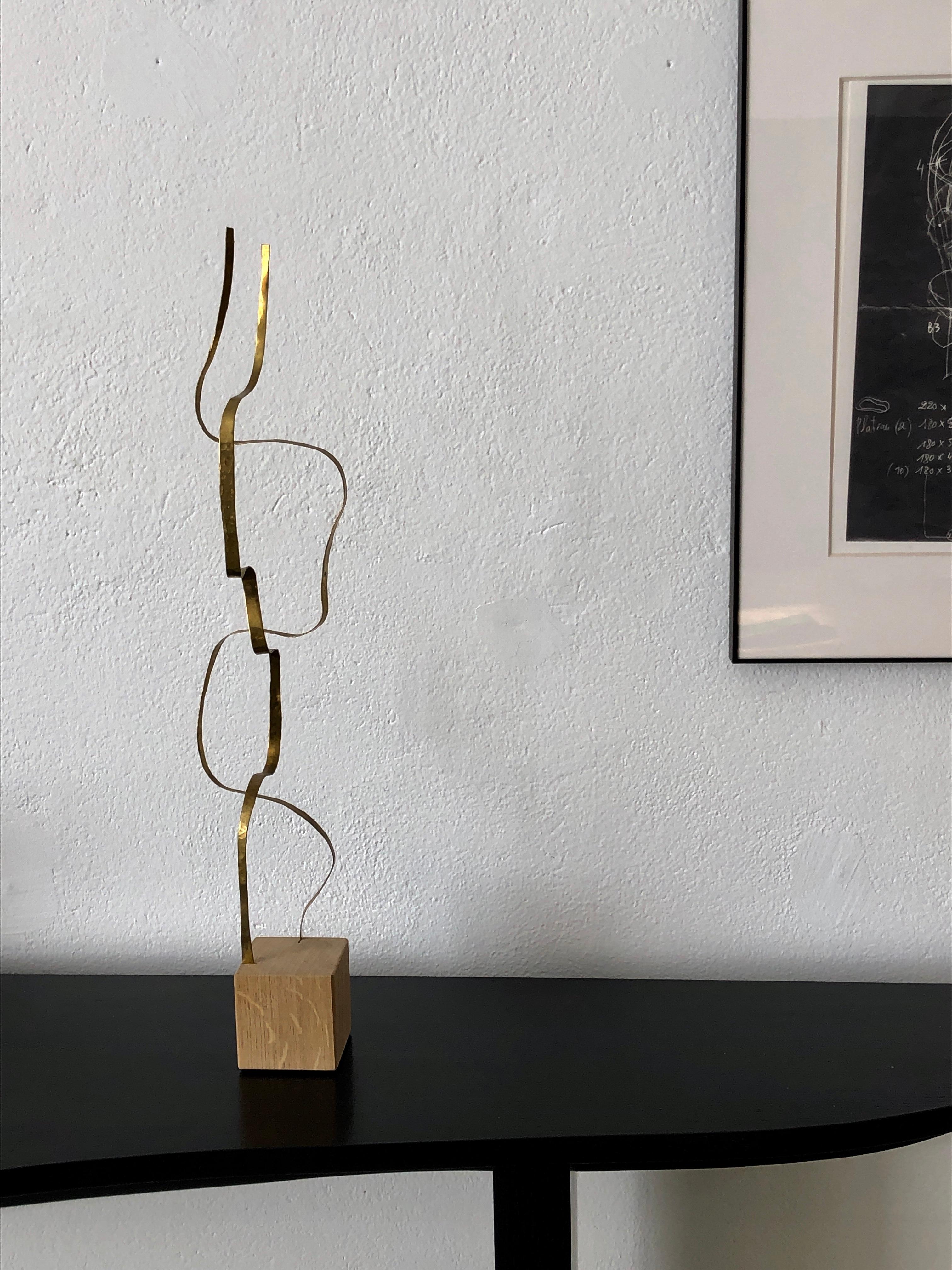 ESCULTURA en latón de Jacques Jarrige 