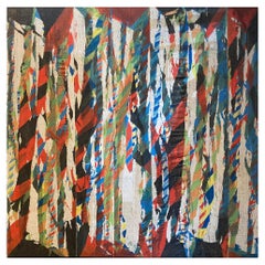 Jacques Lamy Contemporary Art "Painted Textile 1"