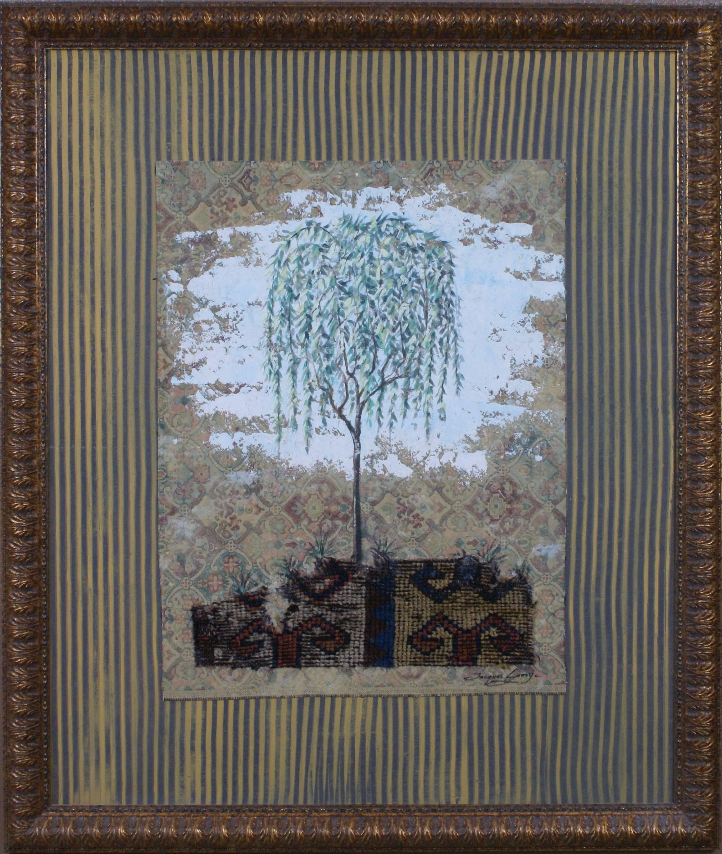 (The Willow} - Mixed Media Art by Jacques Lamy