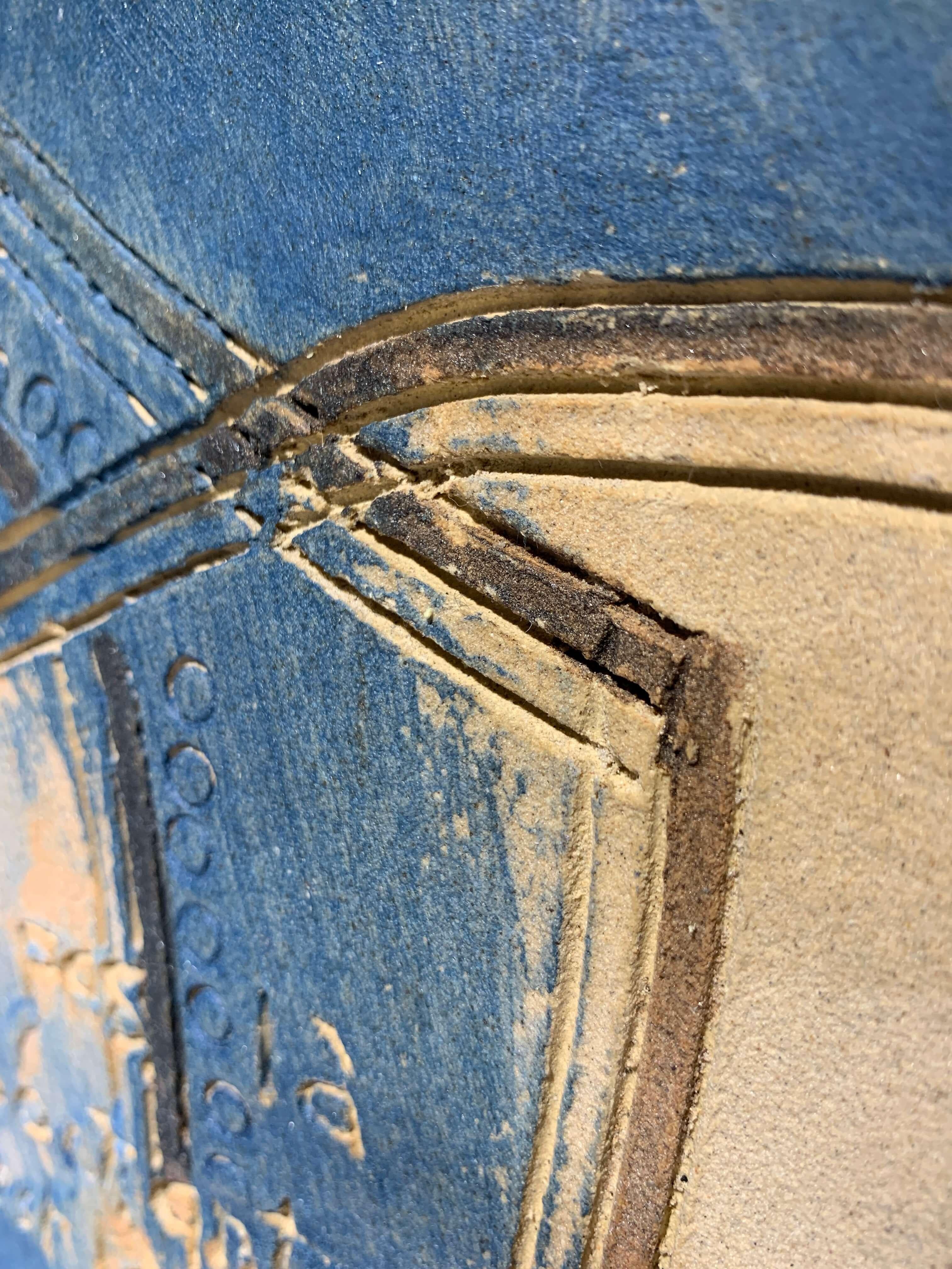 Jacques Laroussinie, Scultura in gres cotto a Wood, la BORNE, Francia. in vendita 2