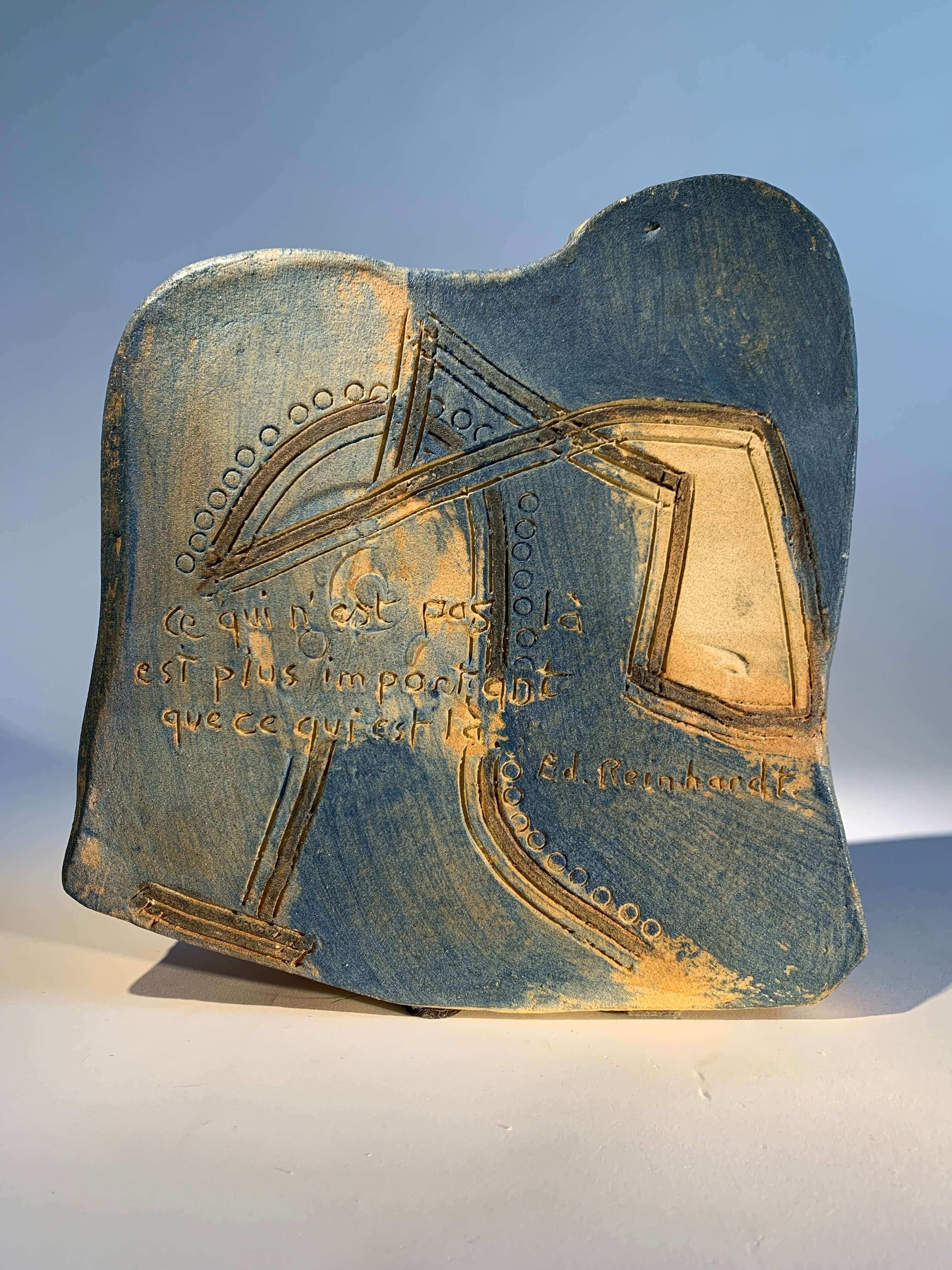 Francese Jacques Laroussinie, Scultura in gres cotto a Wood, la BORNE, Francia. in vendita