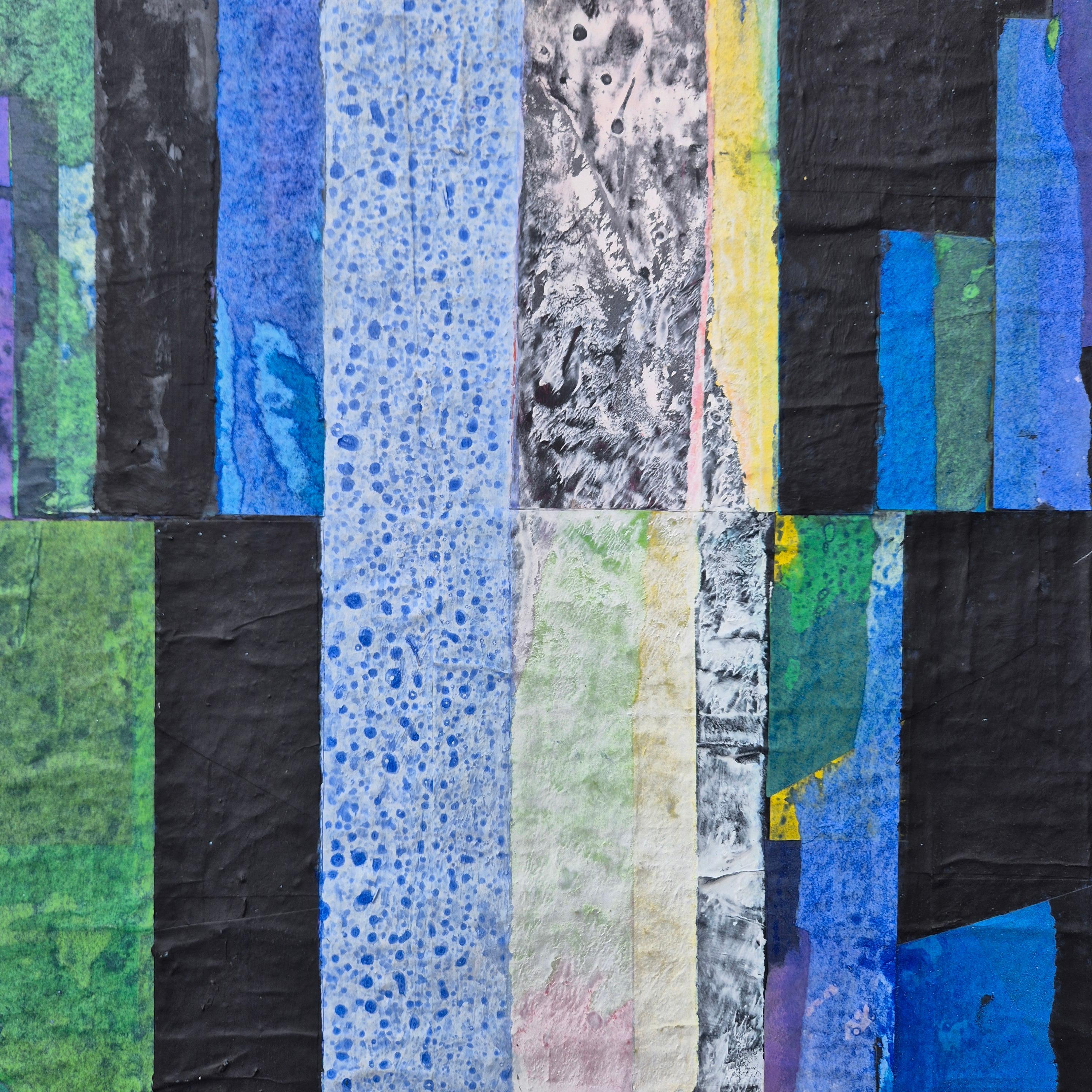Jacques Lavigne, Sin título, papel decolorado y acrílico sobre tela, 2017 Francés en venta