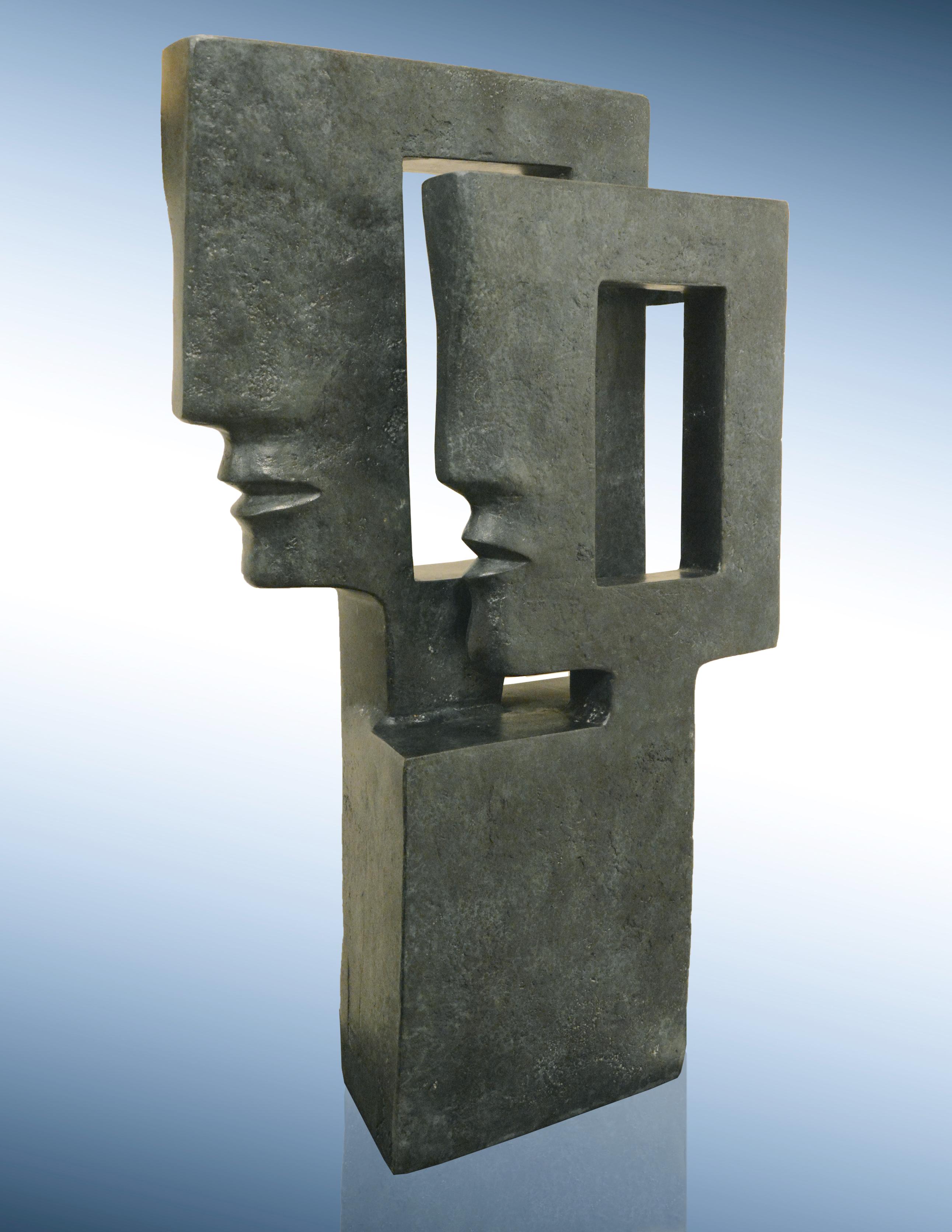 Abstract Sculpture Jacques Le Bescond - Petite Idylle