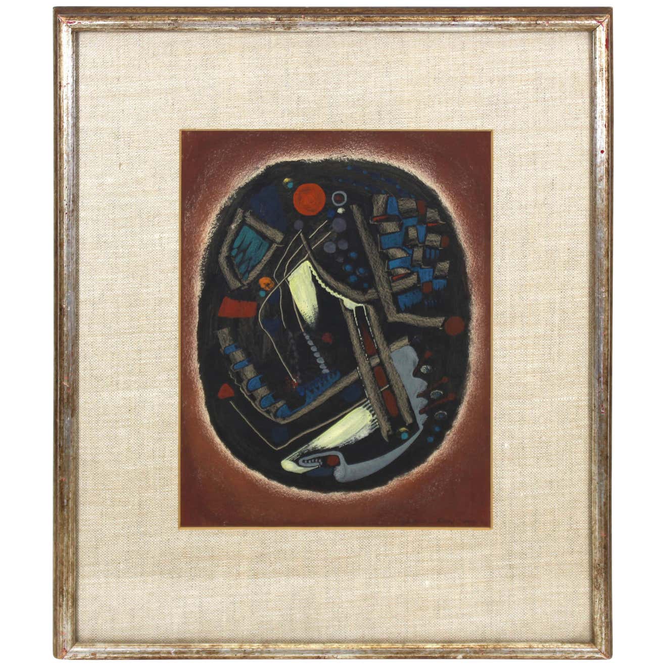 Jacques Le Roux - Peinture abstraite moderniste française à techniques ...