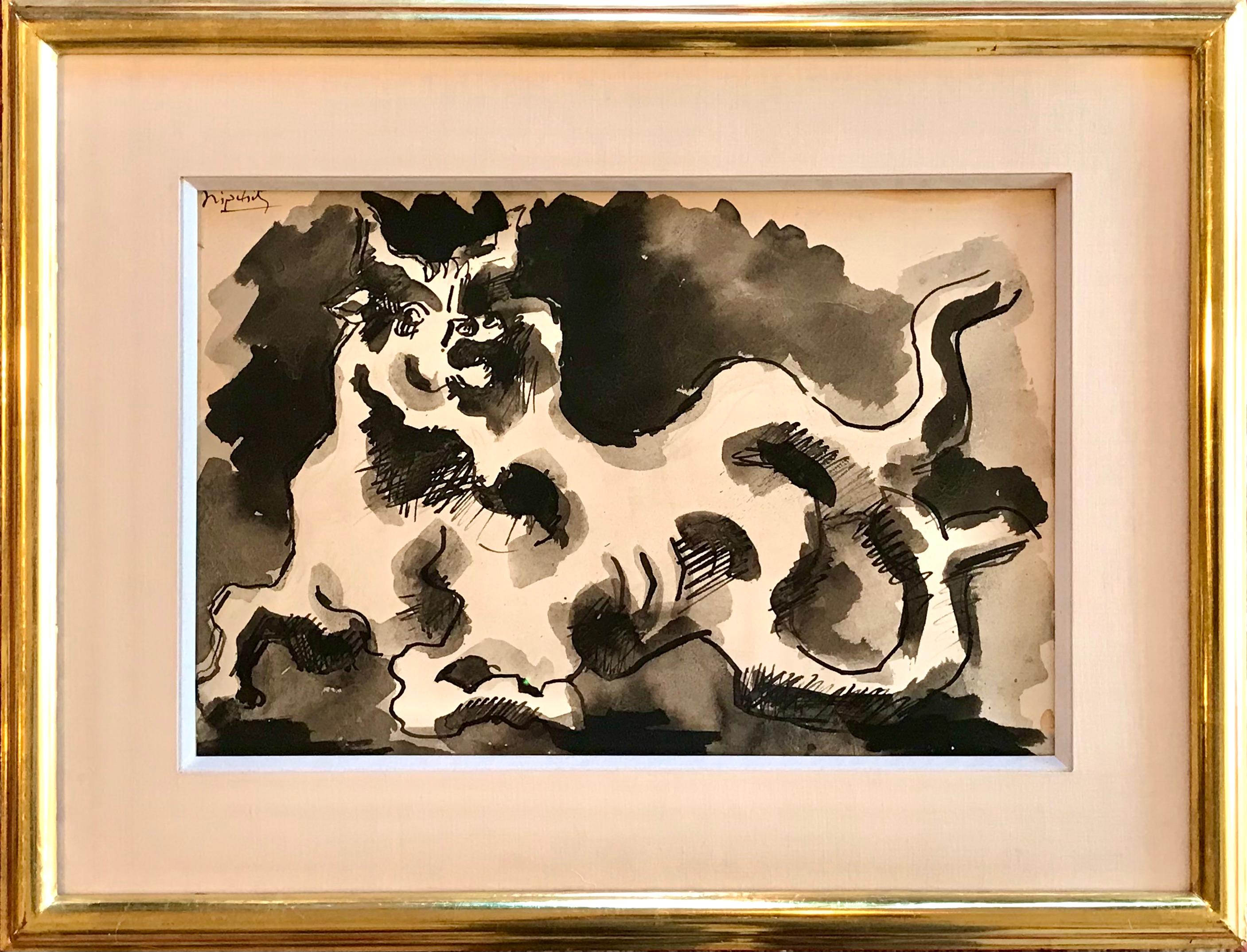 Jacques Lipchitz ; The Rape Of Europa Sculpture Painting 1938 en vente 2