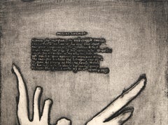 Ruthven Todd Poem III, Surrealist Etching with Aquatint by Jacques Lipchitz