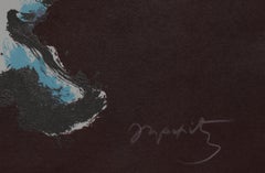 Albero della vita 3, litografia astratta di Jacques Lipchitz