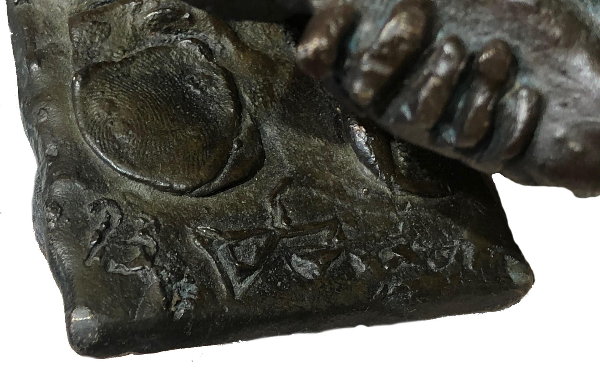 bronze foundry marks identification