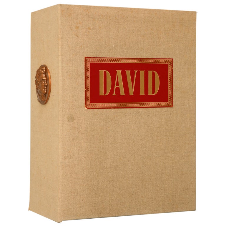 Jacques-Louis David 1748-1825 Collection de 200 tirages édition limitée produite en 1953