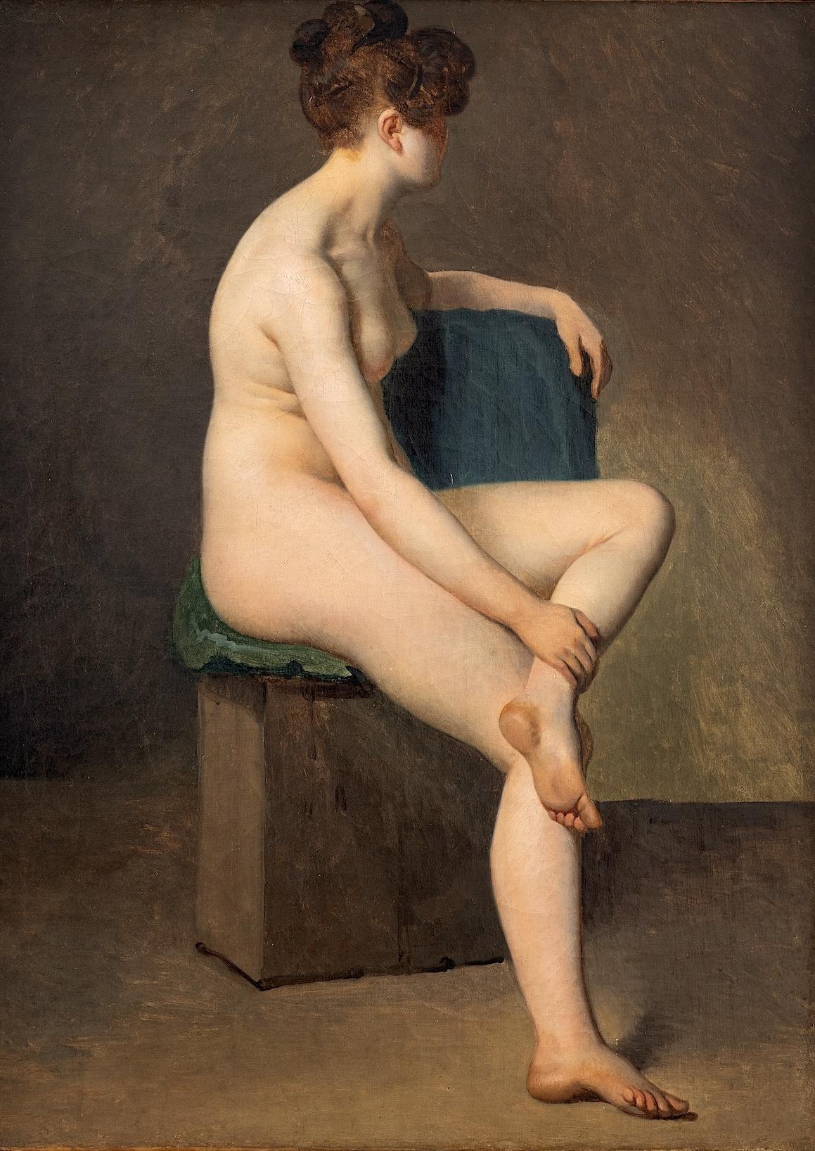 Le modèle dans le Studio - Painting de Jacques Louis David