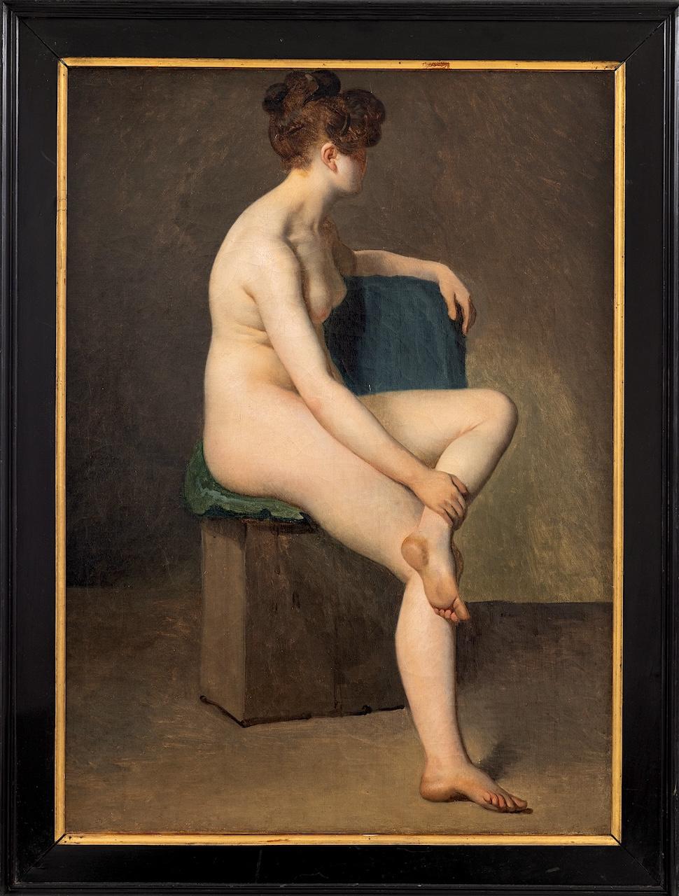 La modella in studio