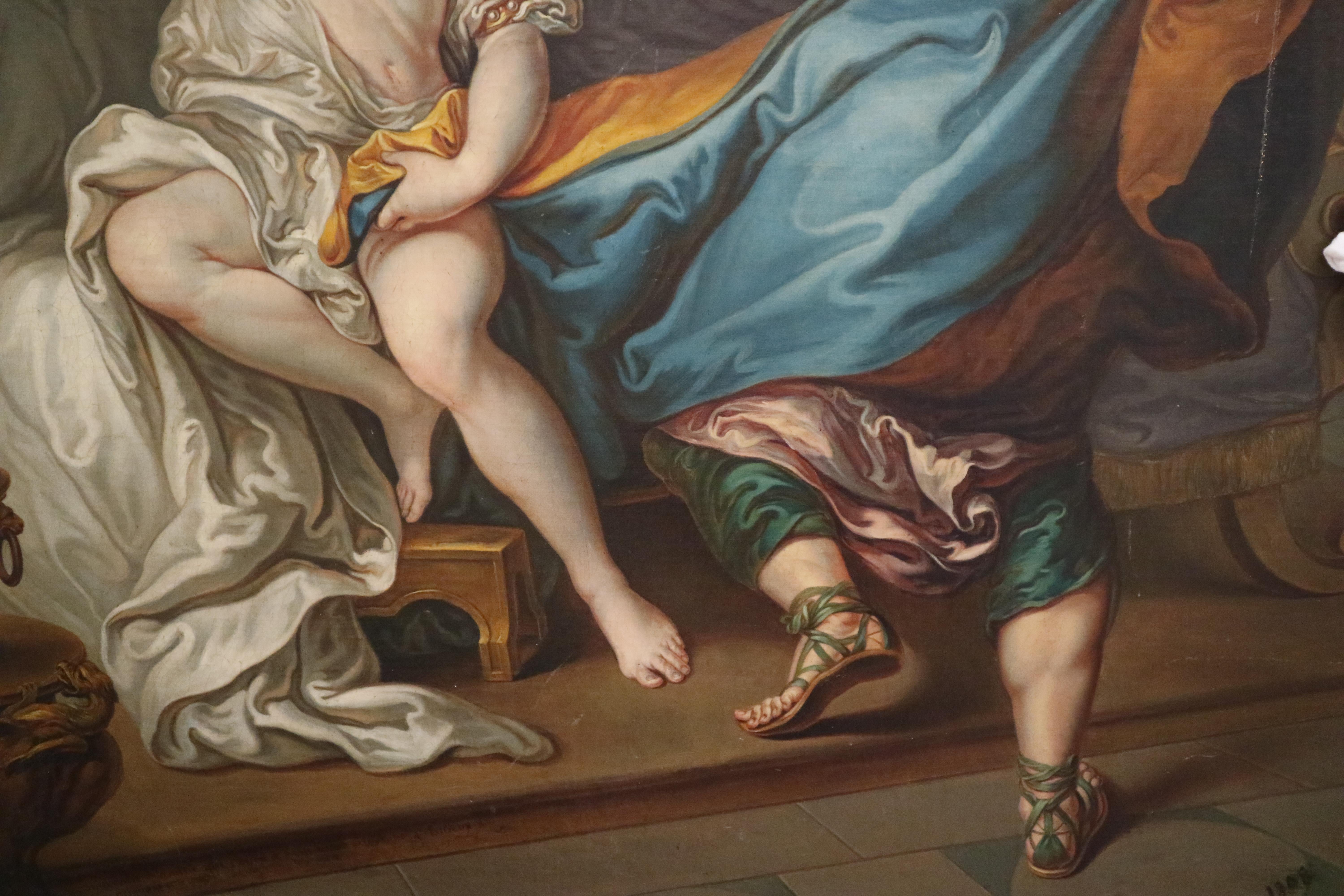 Joseph et Potiphar - Académique Painting par Jacques-Louis David