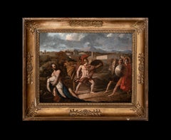 The Death Of Patroclus, 18th Century  School of Jacques-Louis David (1748-1825)