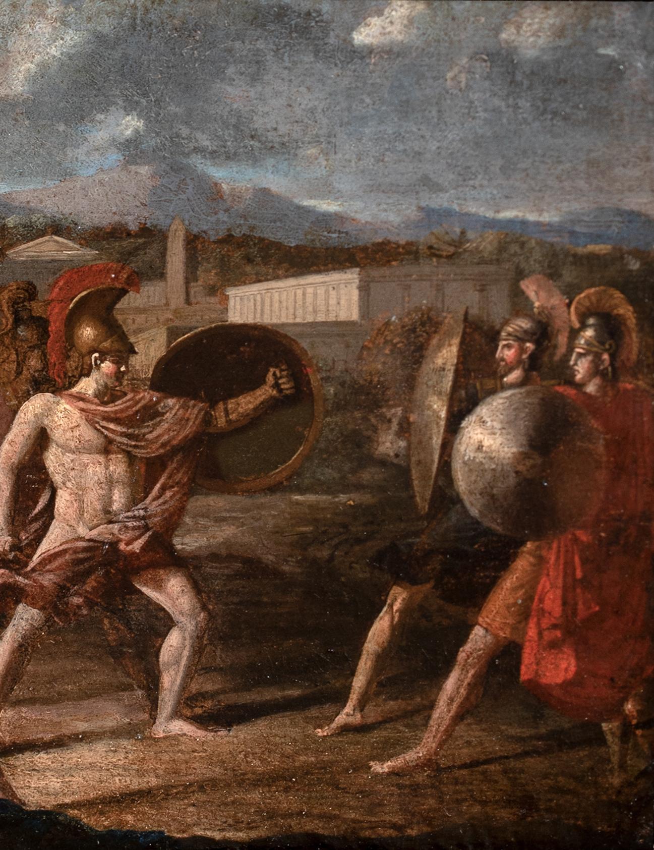 La mort de patroclus, 18e siècle  École de Jacques-Louis David (1748-1825) en vente 4