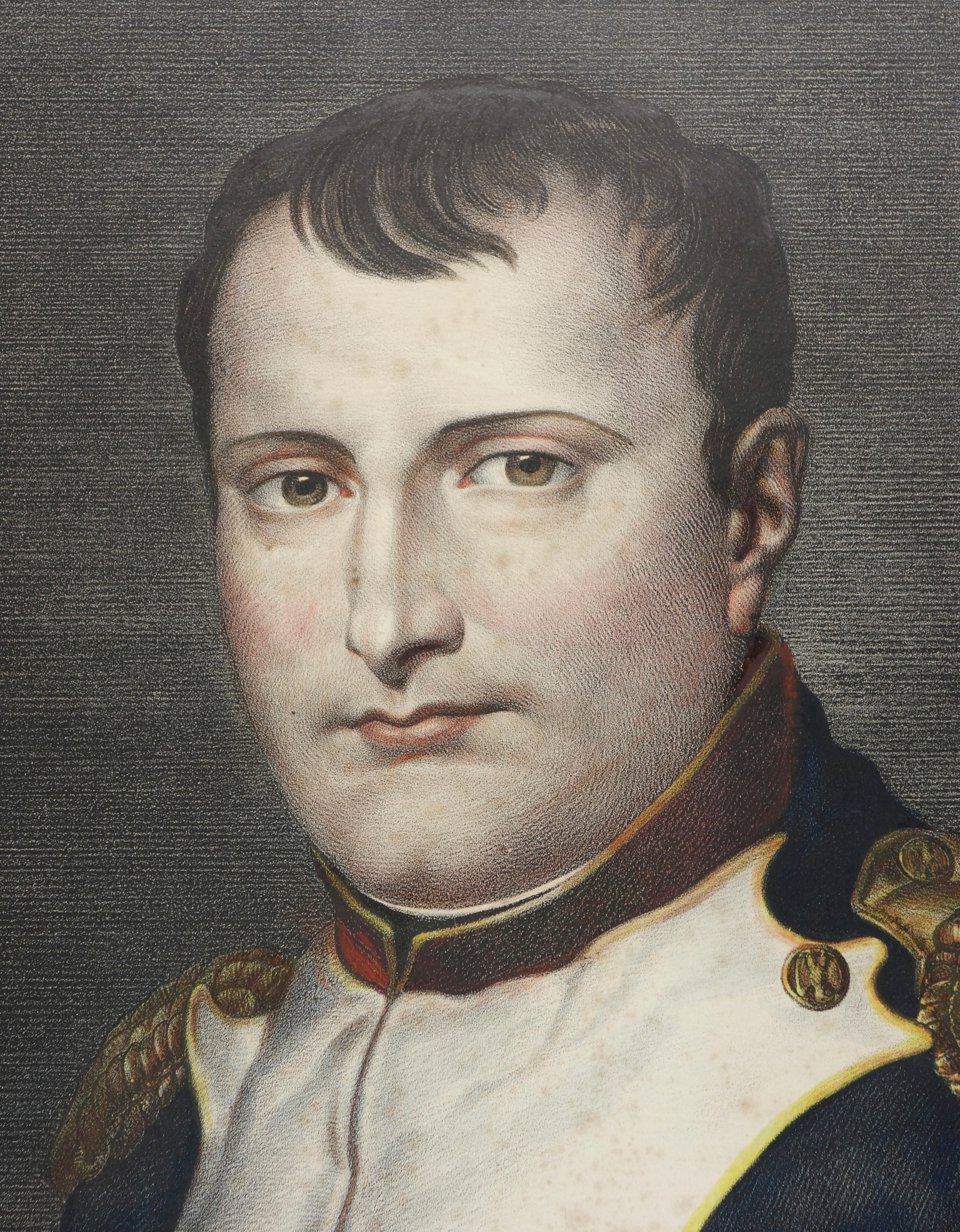  Portrait of Napoleon I - Print by Jacques-Louis David