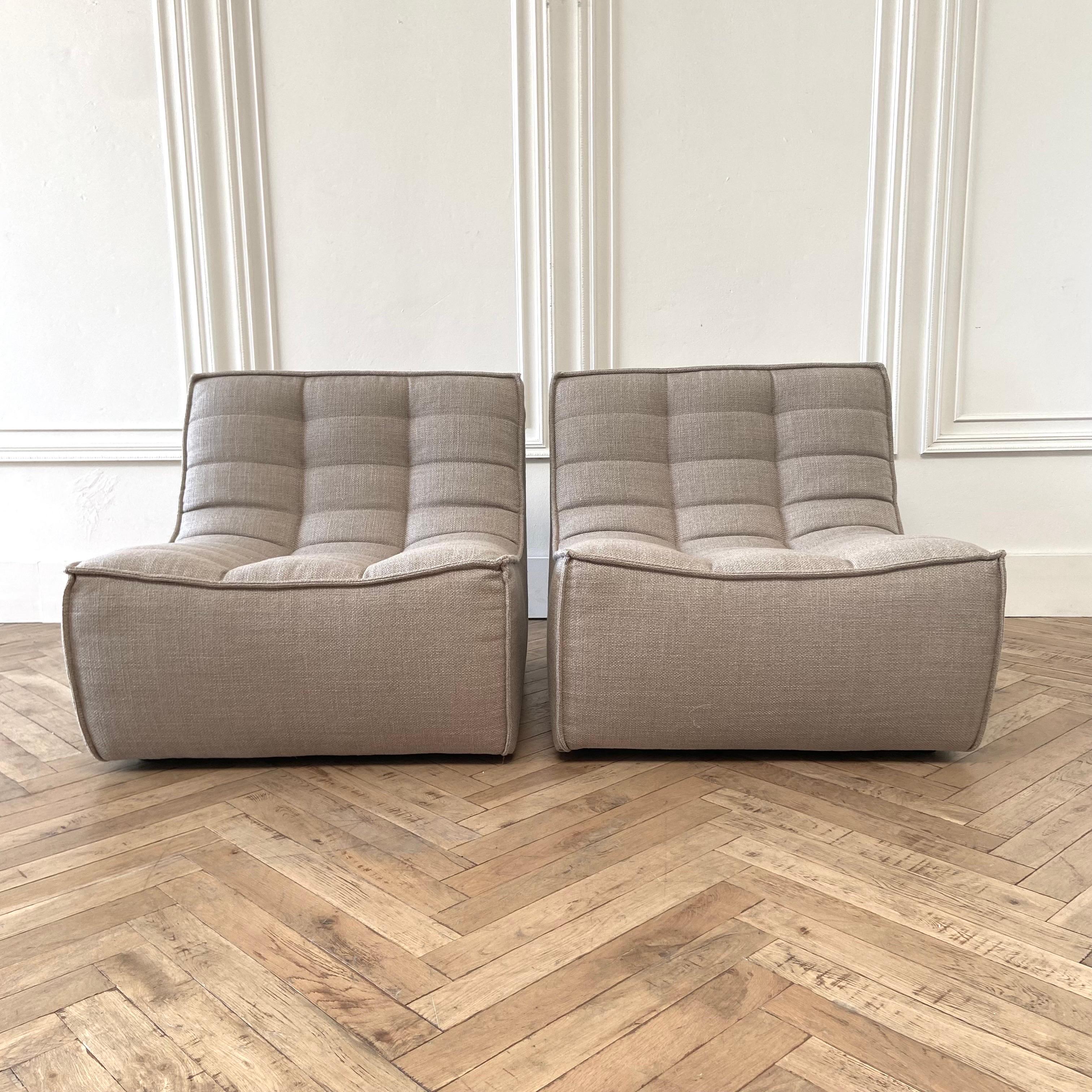 Contemporary Jacques Lounge Modular Chair For Sale