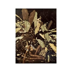 Circa 1930 original poster by Jacques Majorelle, titled “Marrakech”