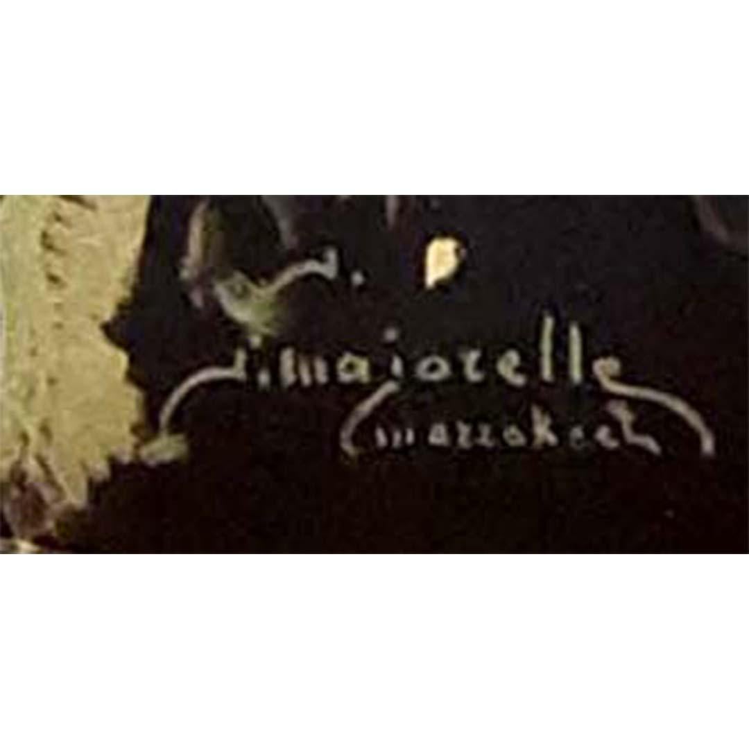 Affiche originale de Jacques Majorelle, datant de 1930, intitulée Marrakech en vente 2