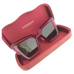 Jacques Marie Mage Limited Edition Hot Pink  'Sly' Sunglasses