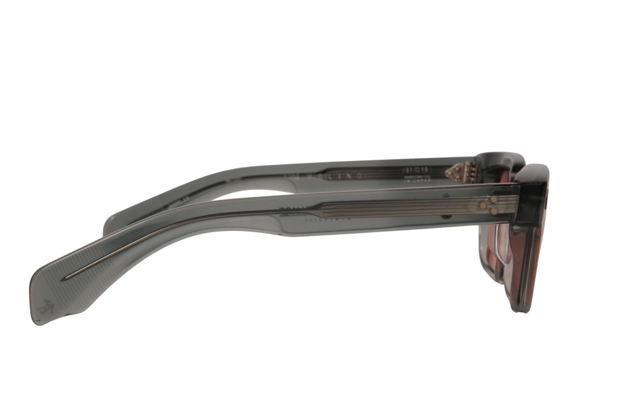 - Transparent gray exterior

- 98/250

- Comes with case

- Made in Japan

- 51 19



Condition: 

The sunglasses are in overall great condition they have mini scratches on the lenses which are not visible when being worn



Measurements: (