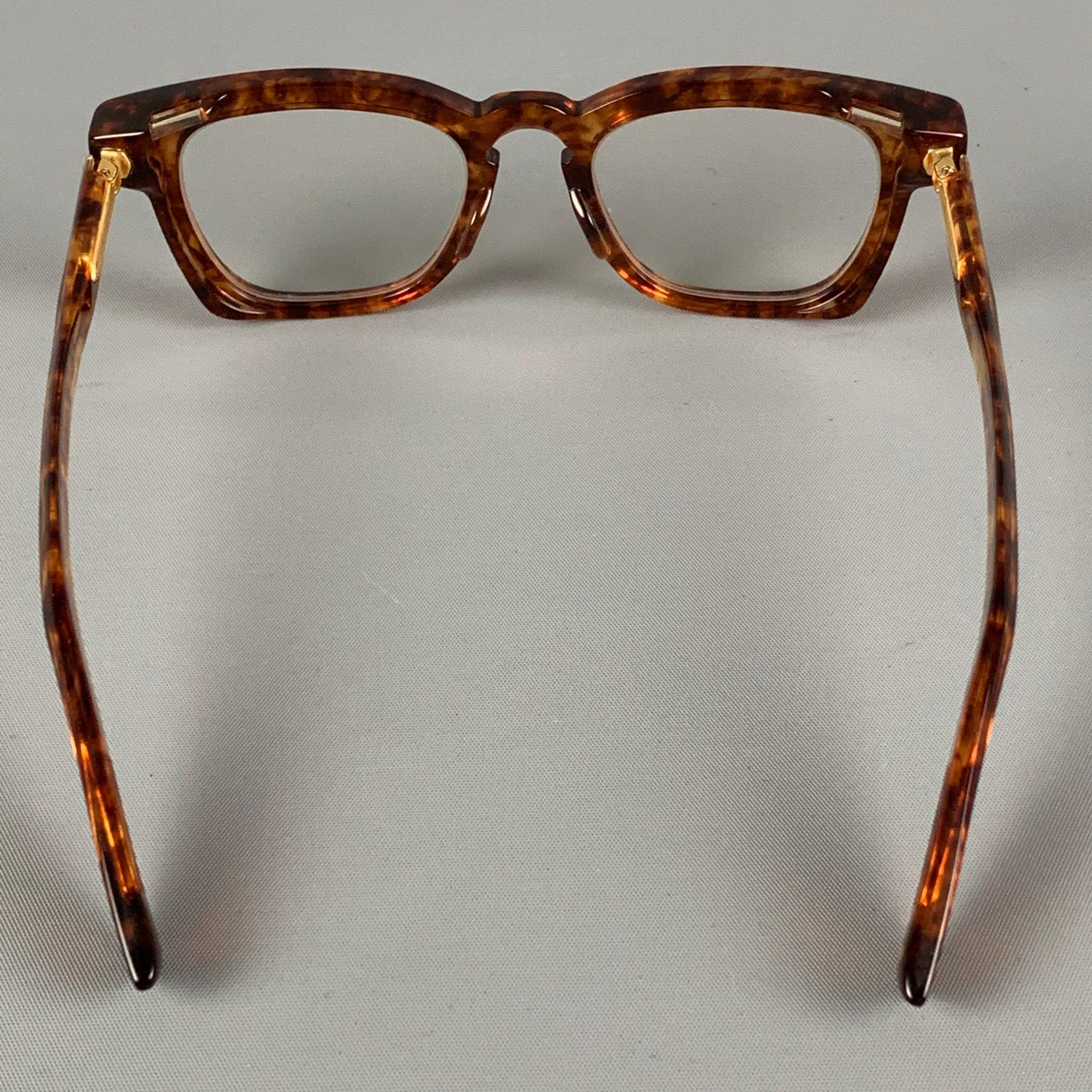 JACQUES MARIE MAGE Tortoise Shell Acetate Limited Edition Arshile Frames In New Condition In San Francisco, CA