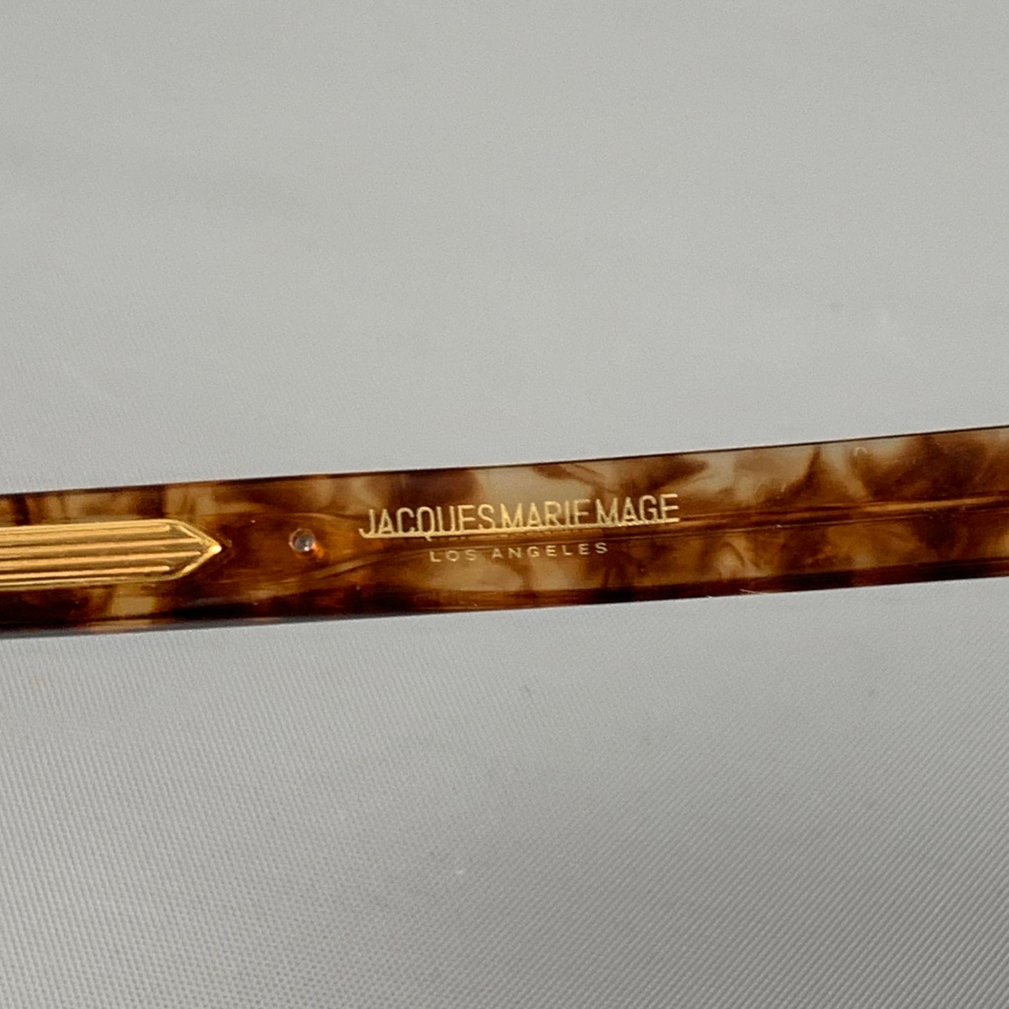 JACQUES MARIE MAGE Tortoise Shell Acetate Limited Edition Arshile Frames 1