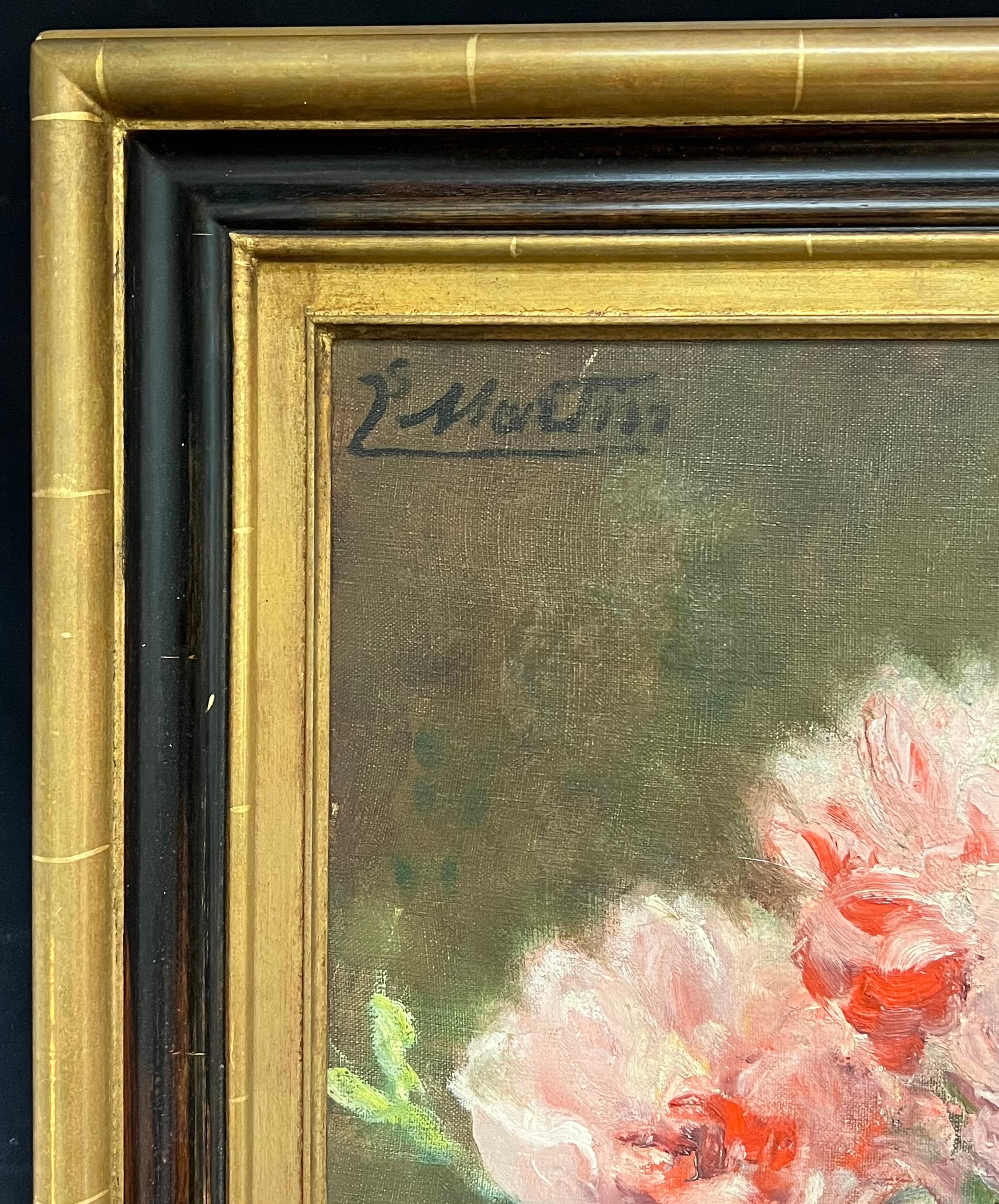 Fiori delicati
di Jacques Jacques (1844-1919)
olio su tela firmato, incorniciato
incorniciato: 36 x 31 pollici
tela: 29 x 24 pollici
Provenienza: collezione privata, Francia
Condit: la cornice presenta alcune scheggiature e piccole aree danneggiate,