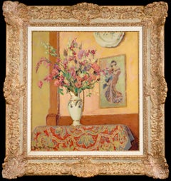 Arrangement Japonais - Bodegón postimpresionista de Jacques Martin-Ferrieres
