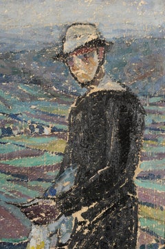 Le peintre (Self-Portrait) croquis