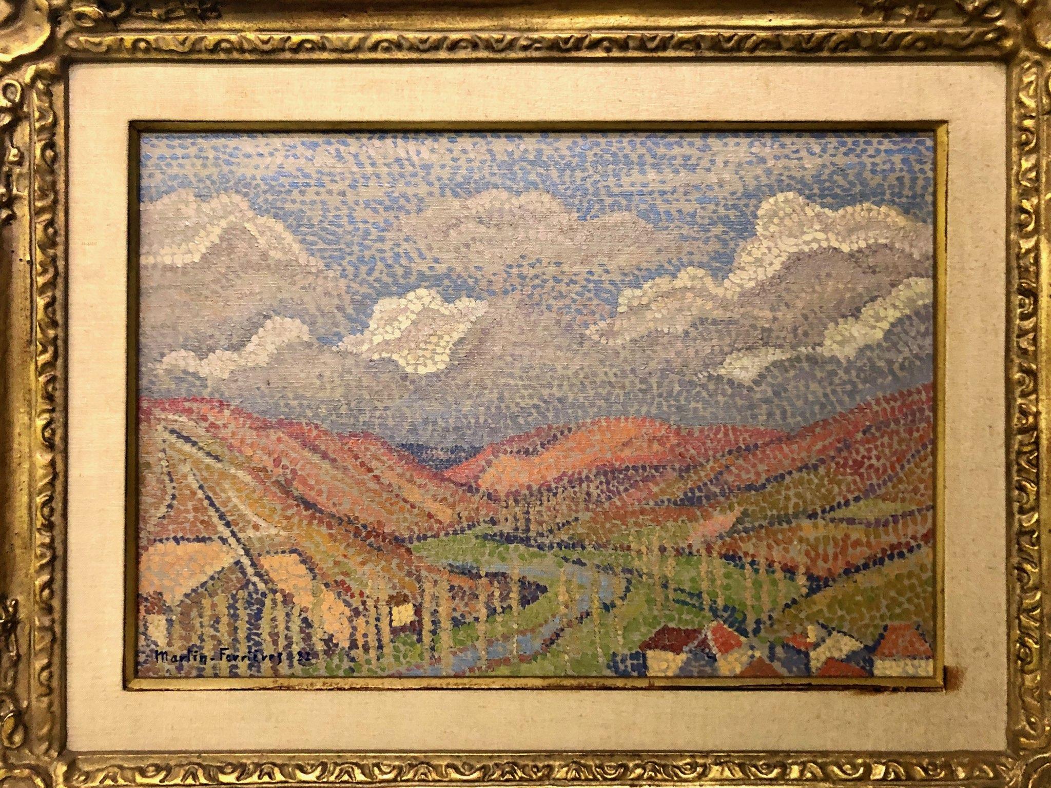 Landscape Painting de Jacques Martin-Ferrières - Sin título