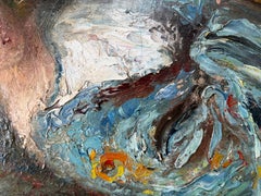 Woman in Blue with Mandolin