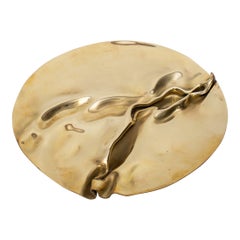 Jacques Moniquet Brass Tray