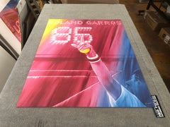 1985 Roland Garros Französisch Offene Hand Signiert