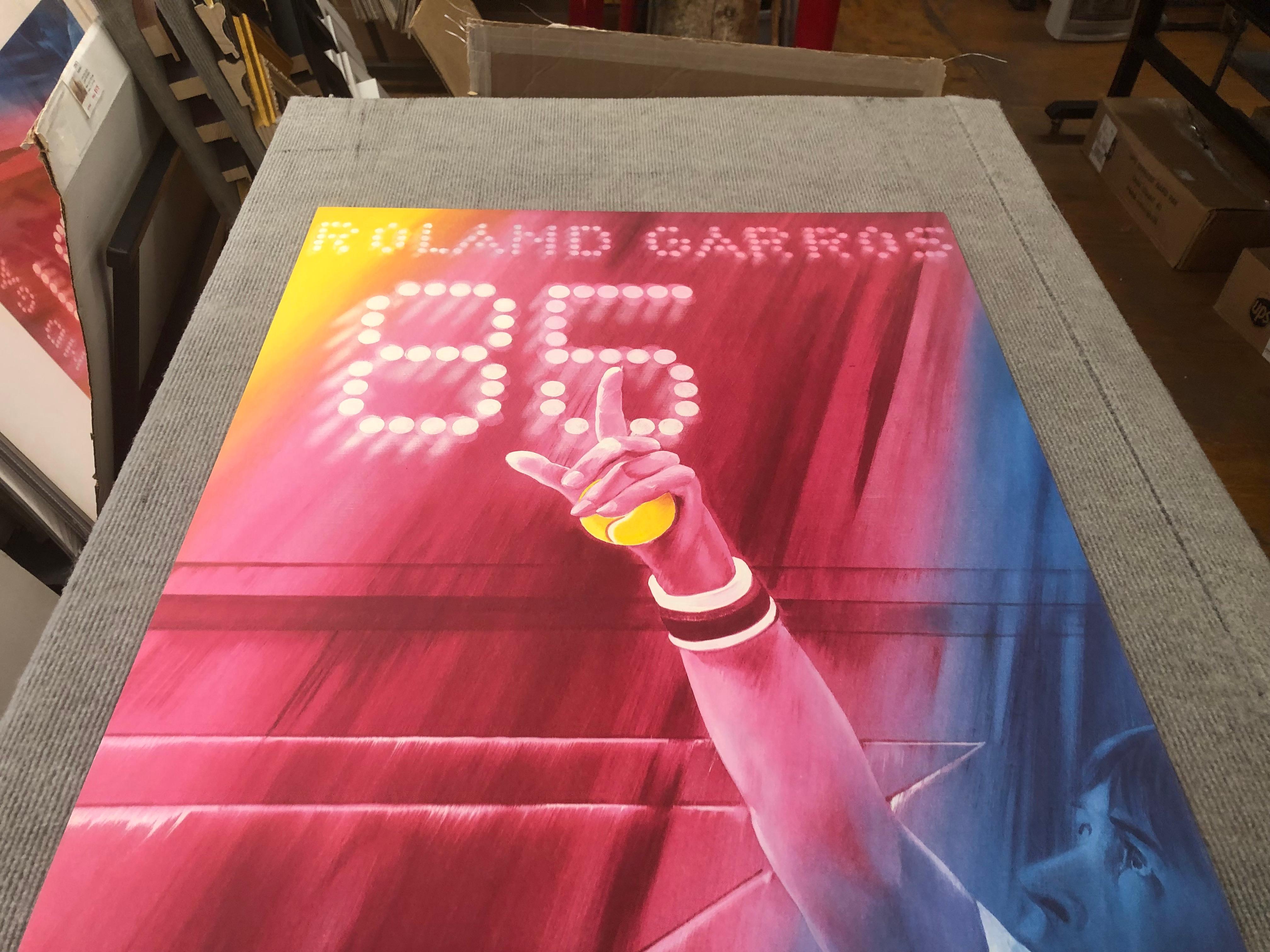 1985 Roland Garros French Open-HAND SIGNED For Sale 3
