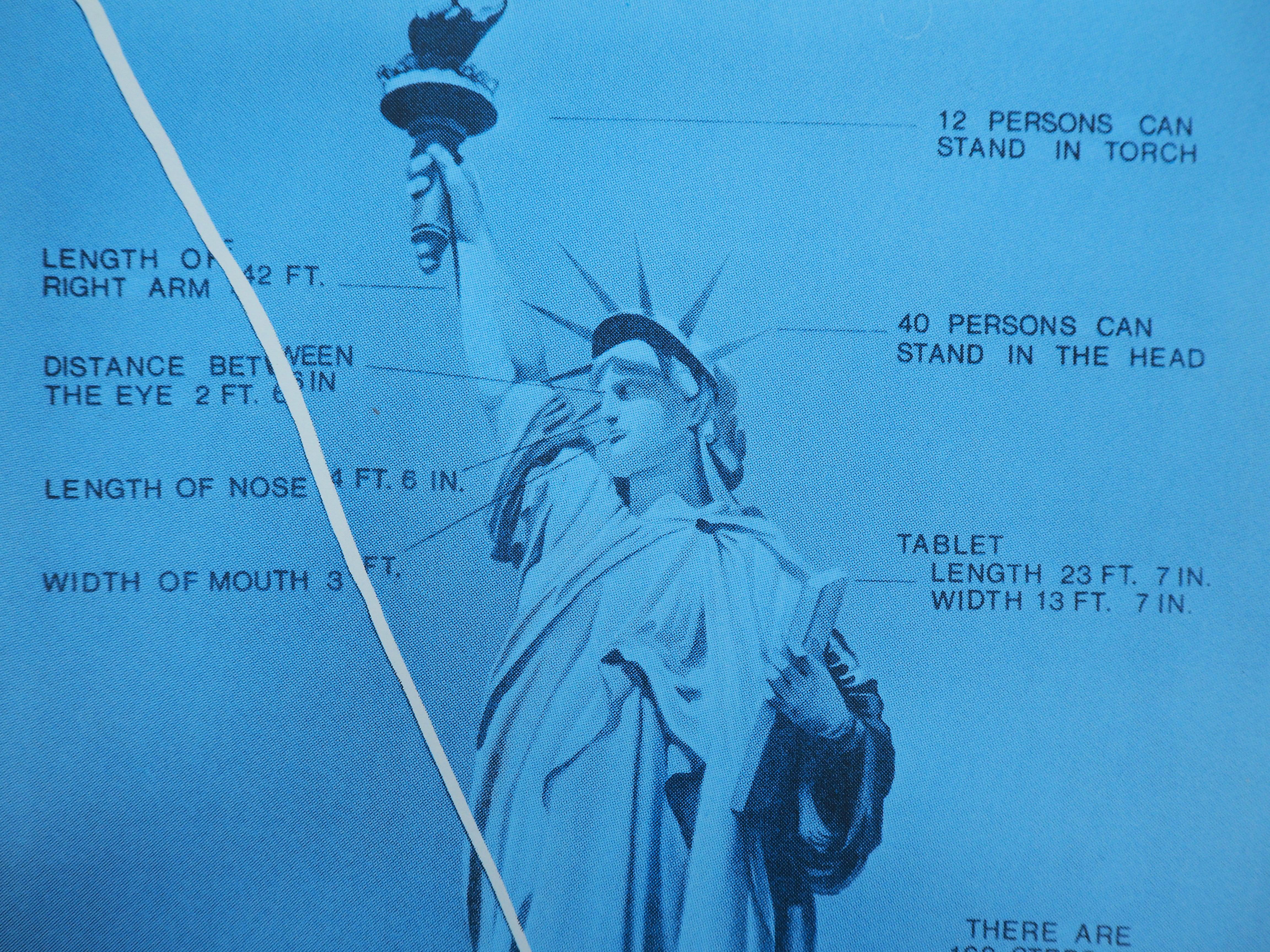 New-York : Statue of Liberty - Original Screenprint, Handsigned - American Modern Print by Jacques Monory