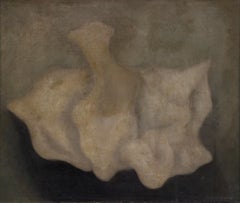 Abstract Figural Amorphous Figure, Mid-century Isreali Artist