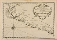 West Coast of Africa; Guinea & Sierra Leone: Bellin 18th Century Map