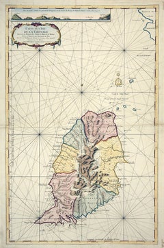 Carte Reduite de l'Isle de la Grenade (Grenada)