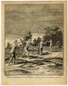 Witwen aus Florida, die Ihre Haare auf das Grab Ihrer Manner strenen.