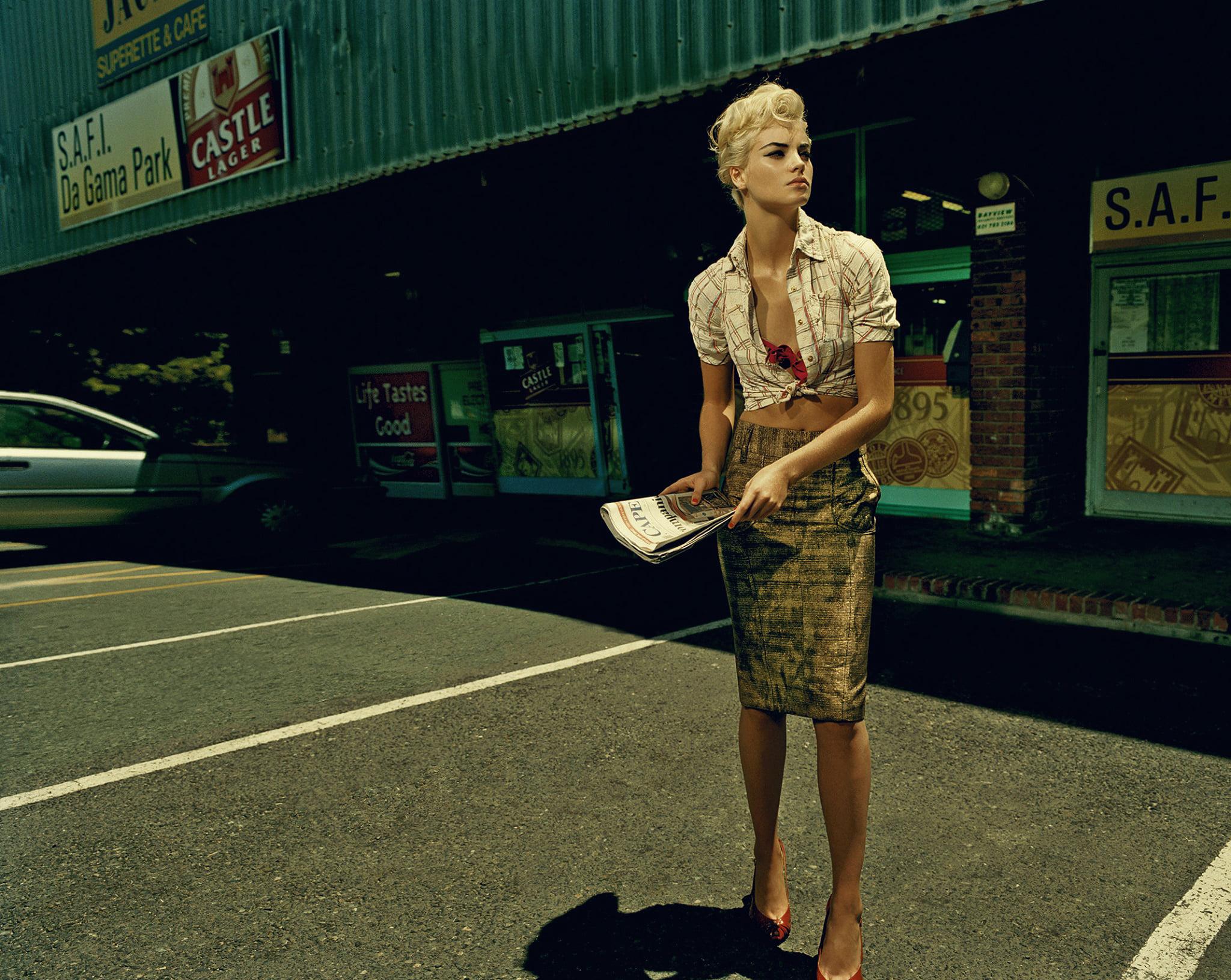 Jacques Olivar Portrait Photograph - Long way home, Cape Town, 21st century, contemporary, photography