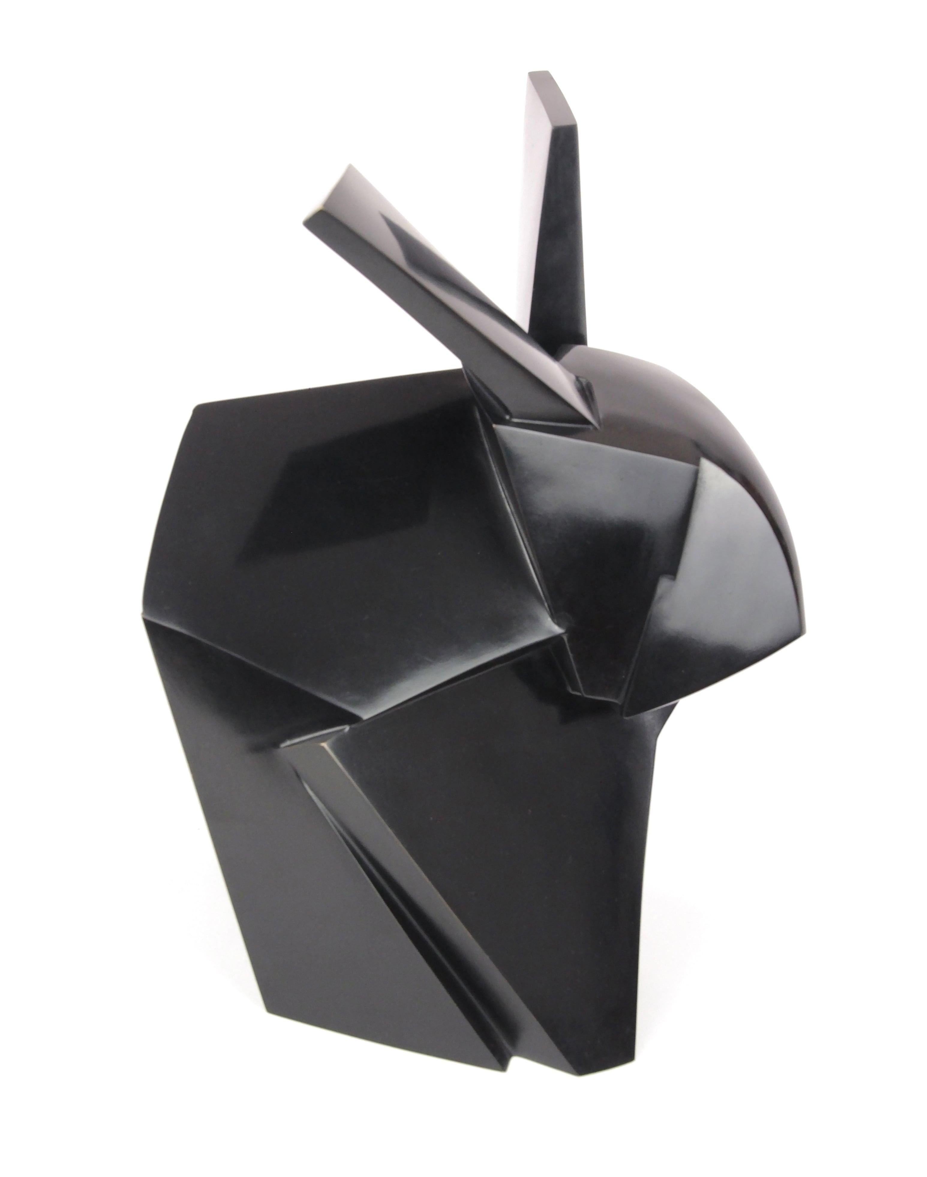 Jokio is a bronze sculpture by contemporary artist Jacques Owczarek, dimensions are 27 × 19 × 19 cm (10.6 × 7.5 × 7.5 in). The sculpture is signed and numbered, it is part of a limited edition of 8 editions + 4 artist’s proofs, and comes with a
