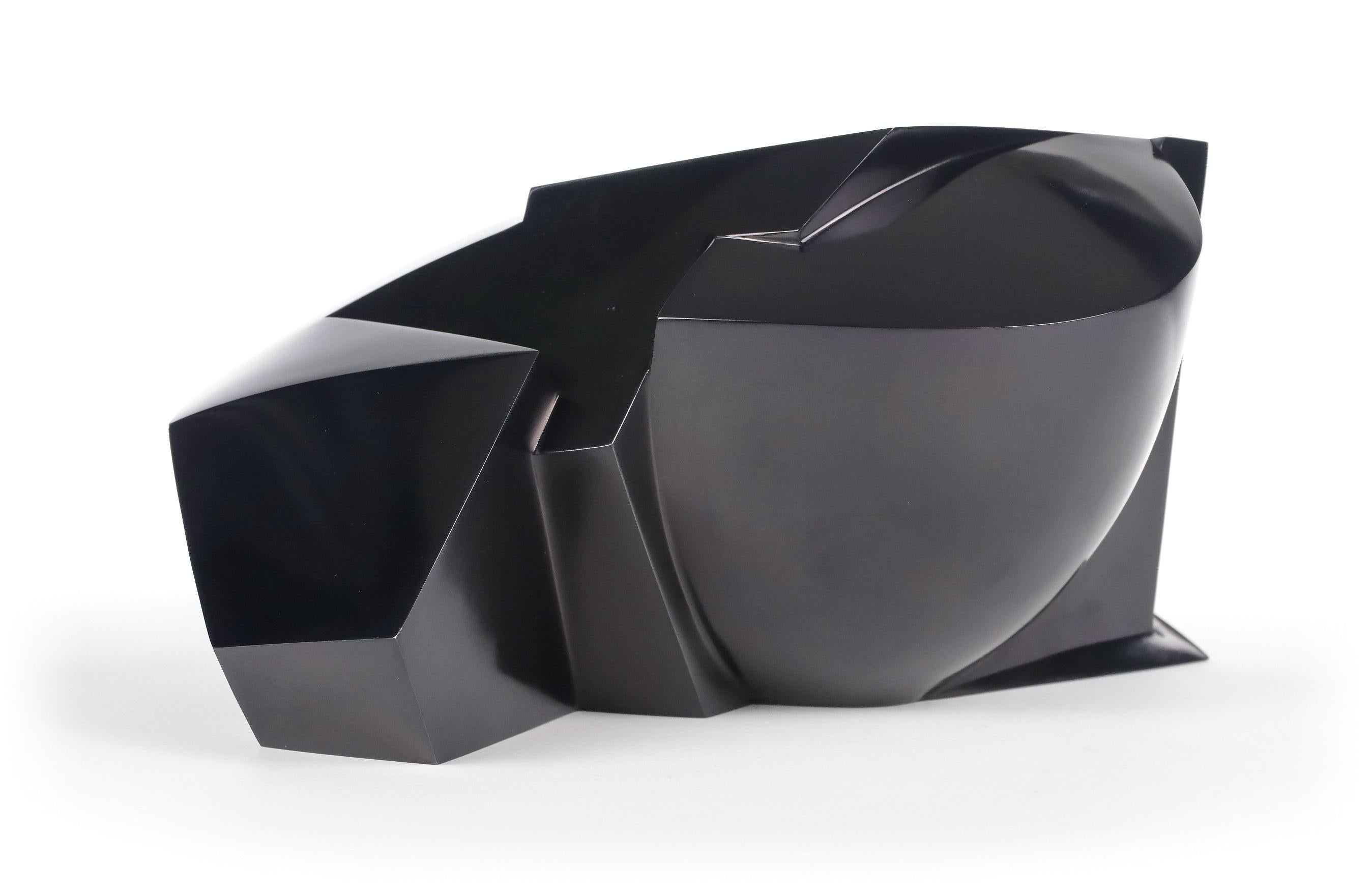 Kiode is a bronze sculpture by contemporary artist Jacques Owczarek, dimensions are 17 × 27 × 27 cm (6.7 × 10.6 × 10.6 in). 
The sculpture is signed and numbered, it is part of a limited edition of 8 editions + 4 artist’s proofs, and comes with a