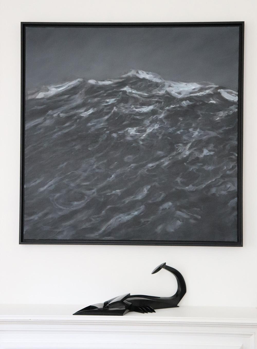 Kioetano de Jacques Owczarek - Sculpture animalière en bronze, scorpion, géométrique en vente 1