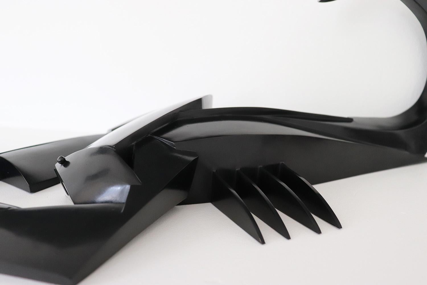 Kioetano de Jacques Owczarek - Sculpture animalière en bronze, scorpion, géométrique en vente 5