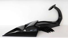Kioetano by Jacques Owczarek - Animal bronze sculpture, scorpion, geometric