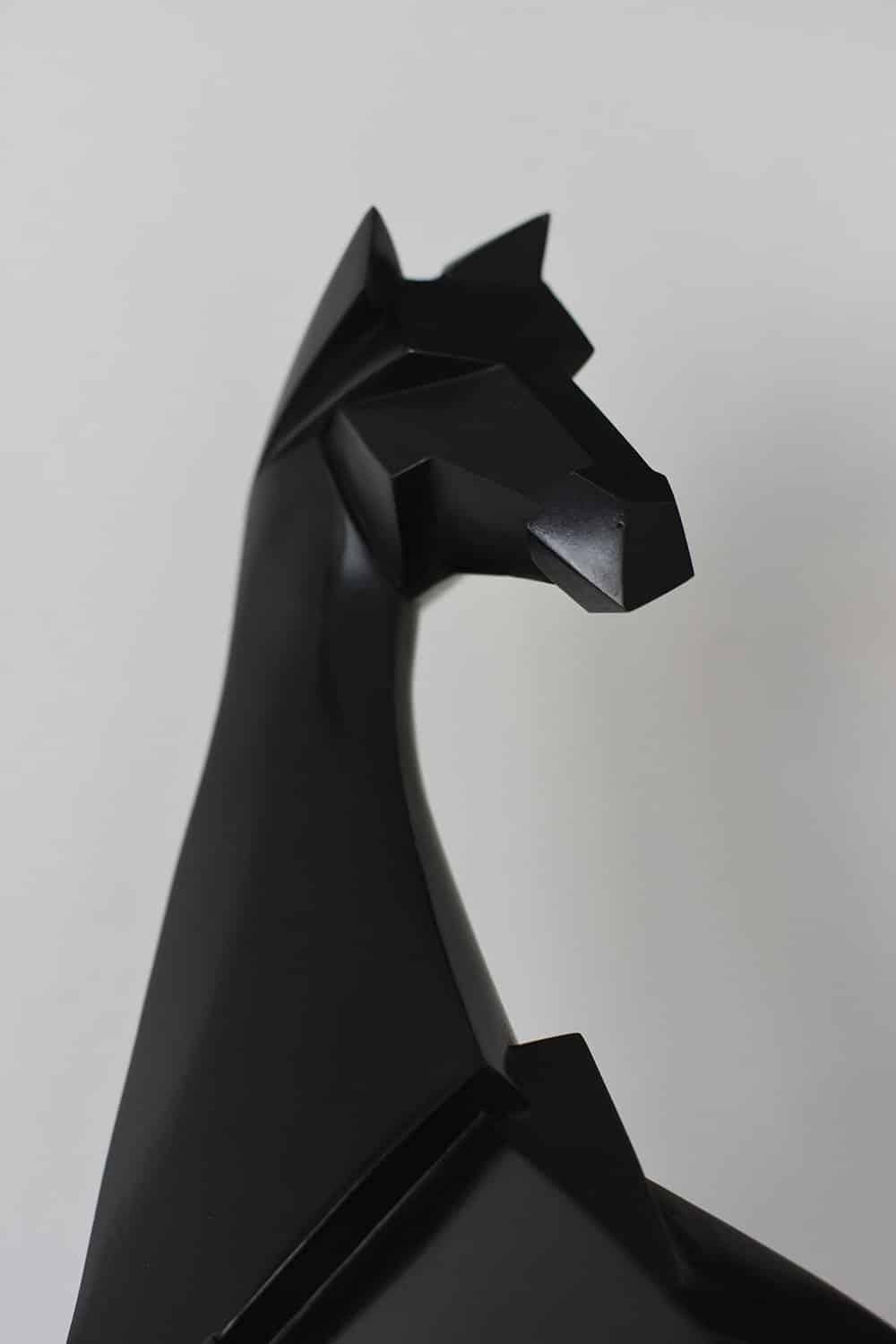 Kionero by Jacques Owczarek - Contemporary bronze sculpture, horse, animal For Sale 3